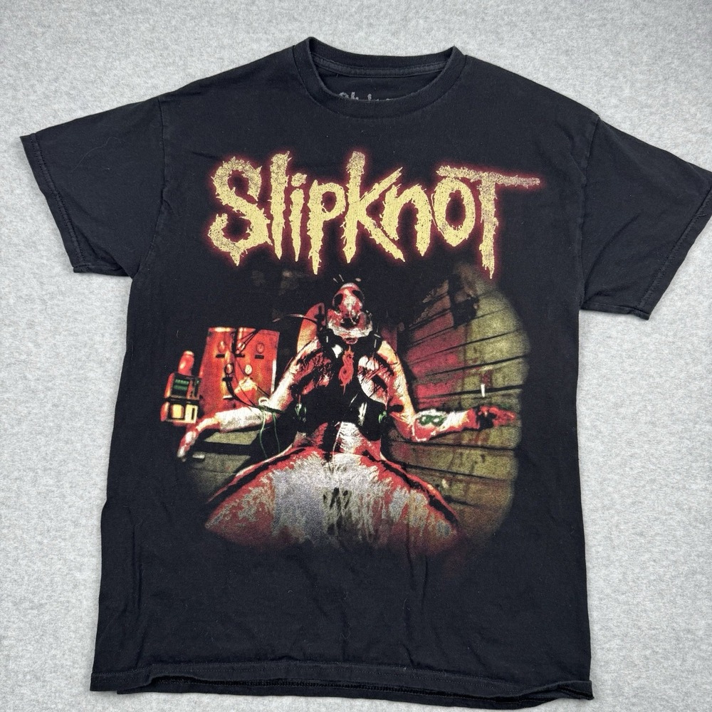 Slipknot Shirt Mens Medium Black Don't Ever Judge Me Double Sided Graphic Tee